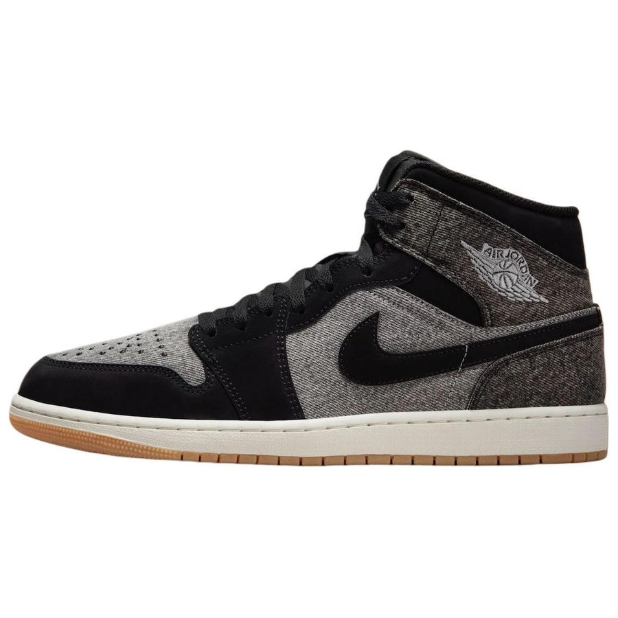 エアジョーダン1 Nike Air Jordan 1 Mid SE "Black/Sail/Gum Medium Brown" HJ4363-001
