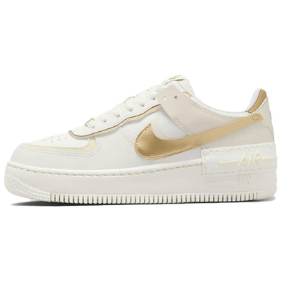 ナイキ エアフォース1 Nike Women's Air Force 1 Shadow "Sail/Coconut Milk/Metallic Gold" DZ1847-108