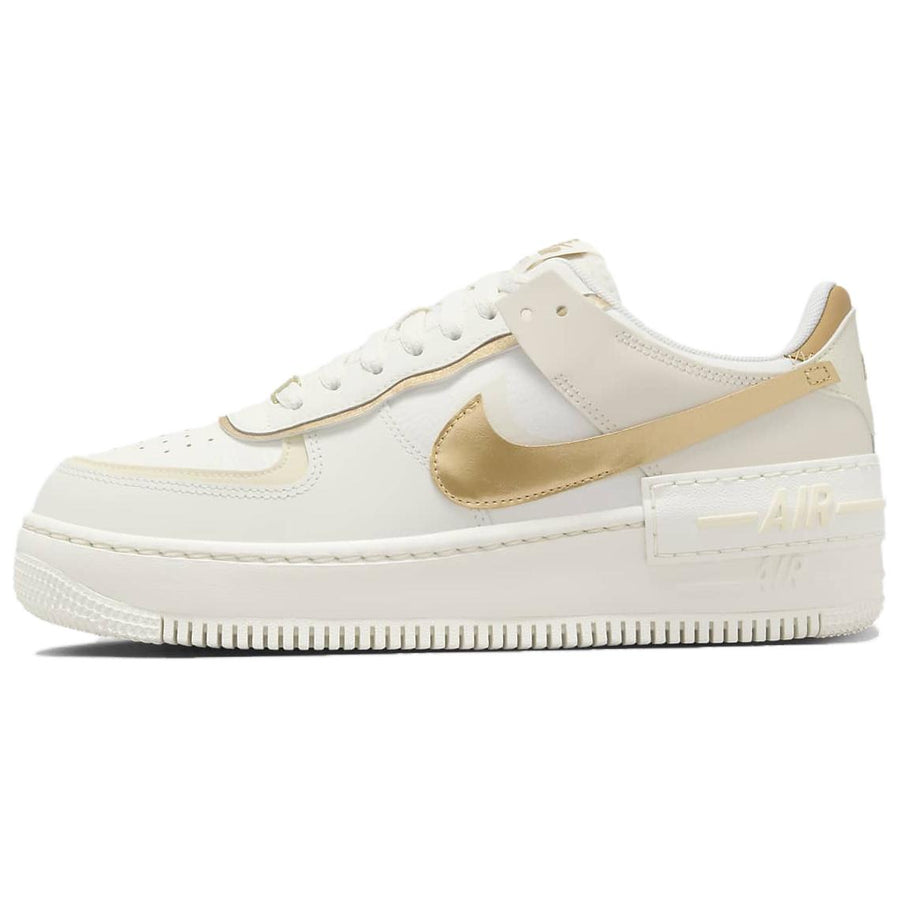 ナイキ エアフォース1 Nike Women's Air Force 1 Shadow "Sail/Coconut Milk/Metallic Gold" DZ1847-108