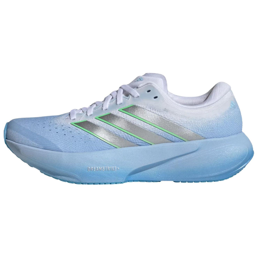 アディダス adidas Women's Supernova Rise 3 Running "Glow Blue/Silver Metallic/Cloud White" JR1613