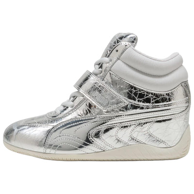 プーマ スピードキャット Puma Women's Speedcat Wedge Luster "Puma Women's Silver/Vapor Gray" 408366-01