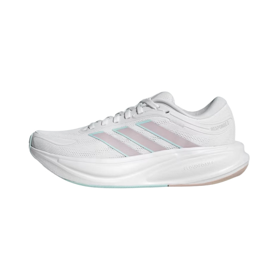アディダス adidas Women's Response 2 "Cloud White/Ice Purple/Semi Flash Aqua" KJ1765
