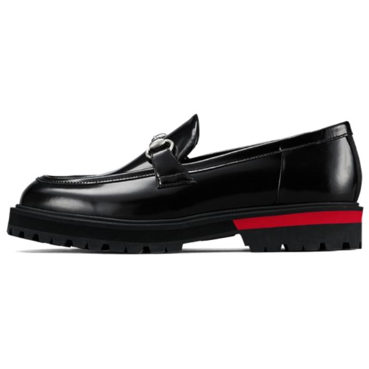 オニツカタイガー Onitsuka Tiger THE ONITSUKA Women's Bit Loafer "Black/Classic Red" 1182A529-001