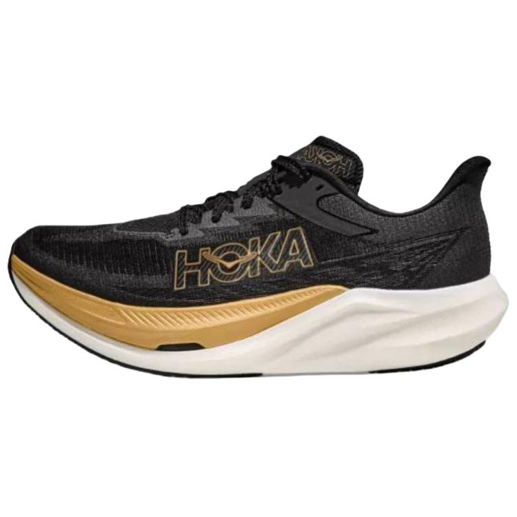 ホカ Hoka Rocket X 3 Koshi Tan-Tan "Black/Gold" 1168724-BKGD