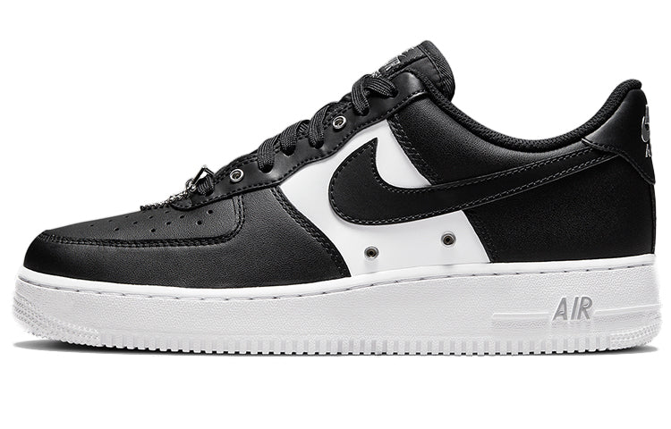 ナイキ エアフォース1 NIKE AIR FORCE 1 LOW SILVER SNAP BUTTONS "BLACK" DA8571-001