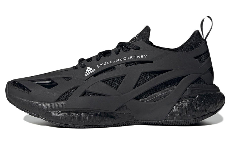 アディダス Stella McCartney × adidas Women's Solarglide "Core Black" HQ5961