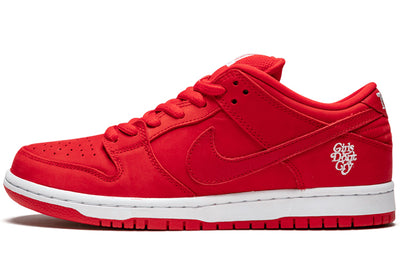 ナイキ SB ダンク Girls Don't Cry × Nike SB Dunk Low Pro QS "Red" / VERDY BQ6832-600