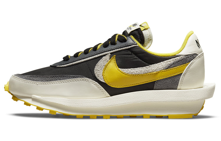 ナイキ UNDERCOVER × sacai × Nike LD Waffle "Black/Sail-Dark Grey-Bright Citron" DJ4877-001