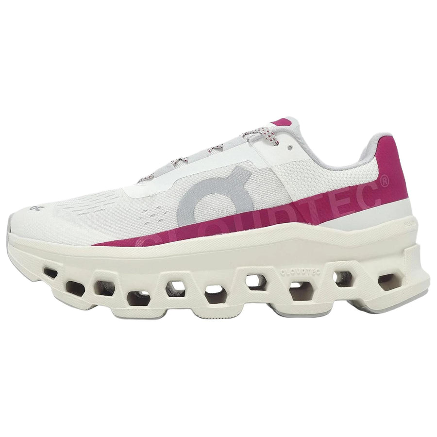 オン On Women's Cloudmonster "Ivory/Grenadine" 3WD10104038