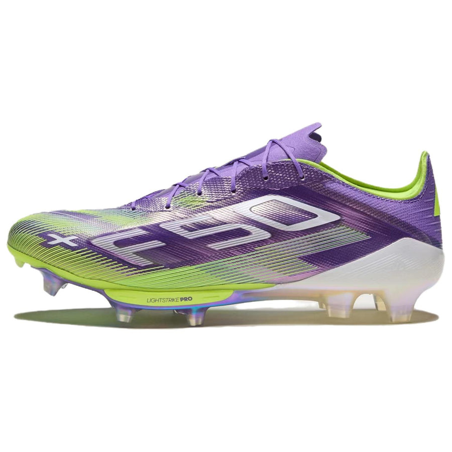 アディダス adidas F50+ FG "Purple Rush/Cloud White/Lucid Lemon" JS3211