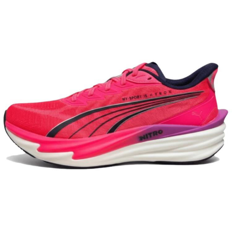 プーマ Hyrox × Puma Deviate Nitro 4 "PUMA White/Electric Orchid/Pure Pink" 312906-01