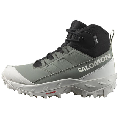 サロモン Salomon Women's Crosstrak Waterproof "Agave Green/Black/Canary Green" L47570400