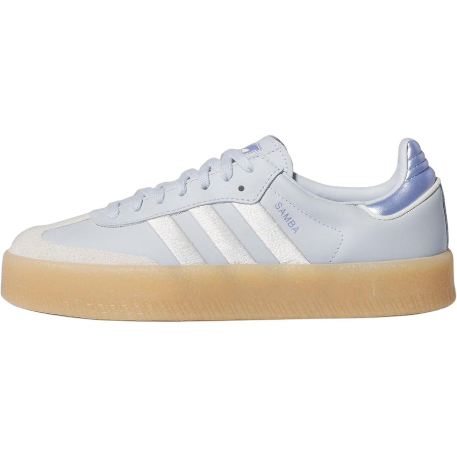アディダス Sambae adidas Women's Sambae "Halo Blue/Off White/Blue Spark Metallic" IG1953
