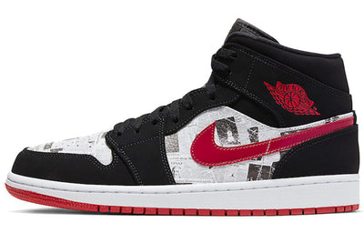 エアジョーダン1 Nike Air Jordan 1 Mid "Newspaper" 852542-061