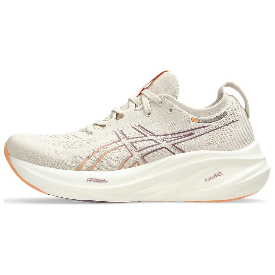 アシックス ゲルニンバス26 Asics Women's Gel-Nimbus 26 "Oatmeal/Faded Orange" 1012B601-250