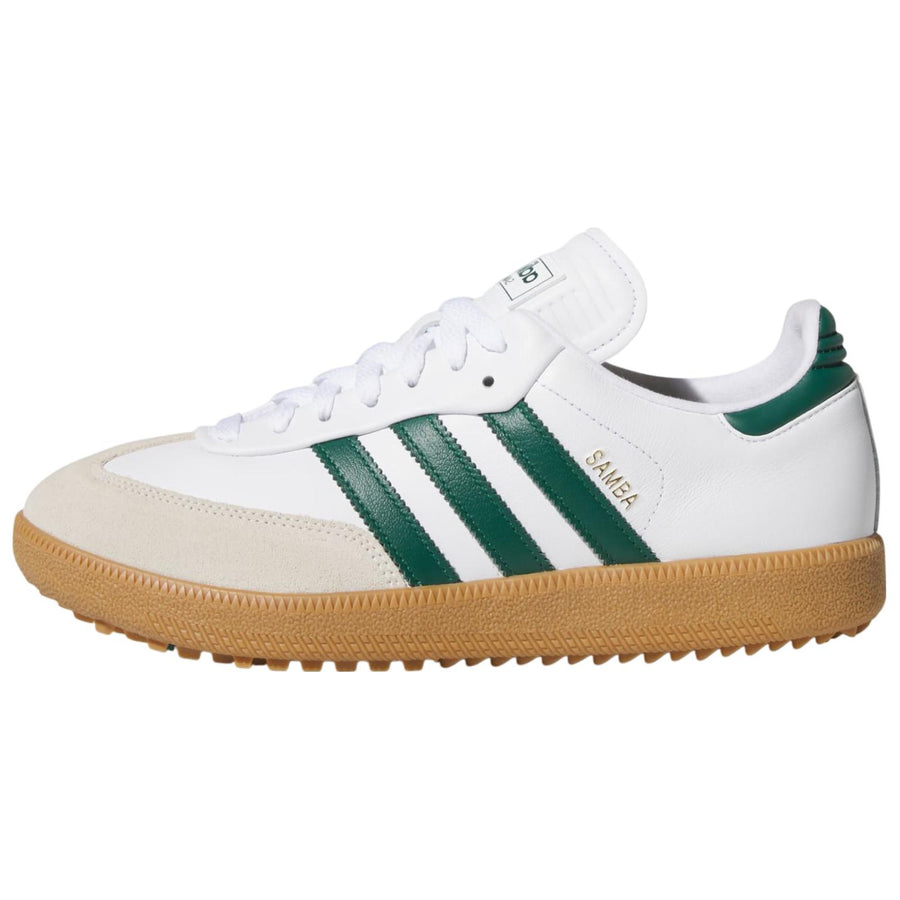 アディダス サンバ adidas Samba Spikeless Golf "Cloud White/Collegiate Green/Gum" JH6151