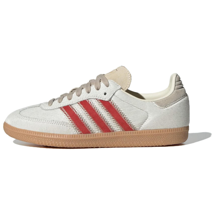 アディダス サンバ adidas Women's Samba OG "Wonder Beige/Cream White/Better Scarlet" JS3935