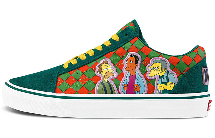 ヴァンズ オールドスクール The Simpsons × Vans Old Skool Moe's "Green/Red" VN0A4BV521L