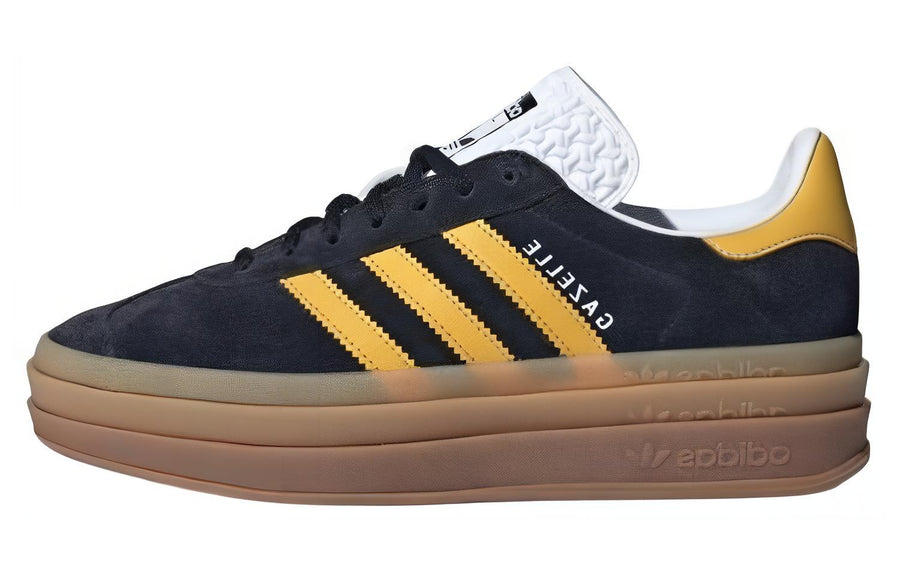 アディダス ガゼル adidas Women's Gazelle Bold "Core Black/Bold Gold/Footwear White" IE0422