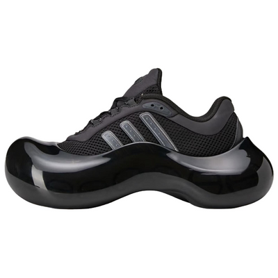 アディダス Avavav × adidas Women's Moonrubber Megaride "Core Black/Utility Black/Utility Black" JI1494