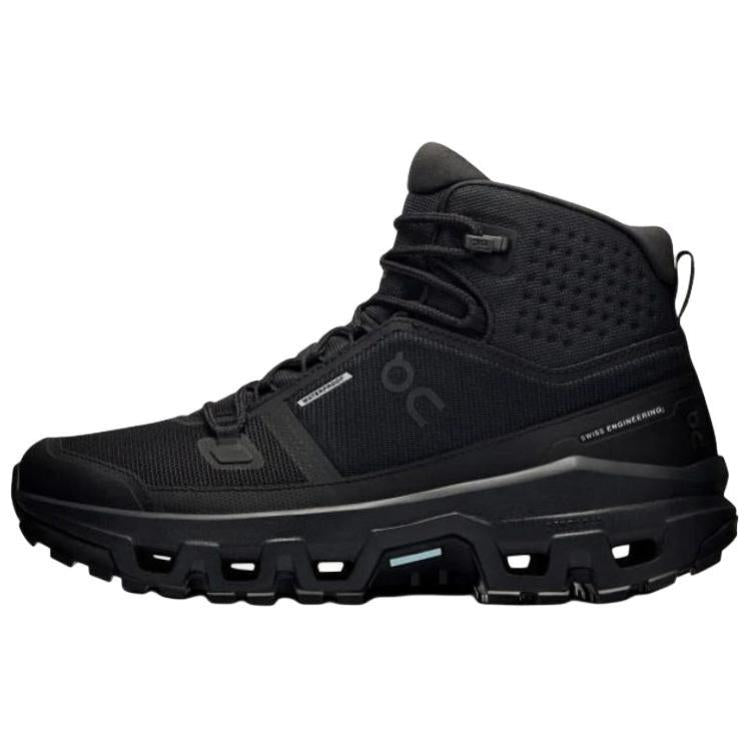 オン On Cloudrock Mid Waterproof "Black/Black" 3MF10161043