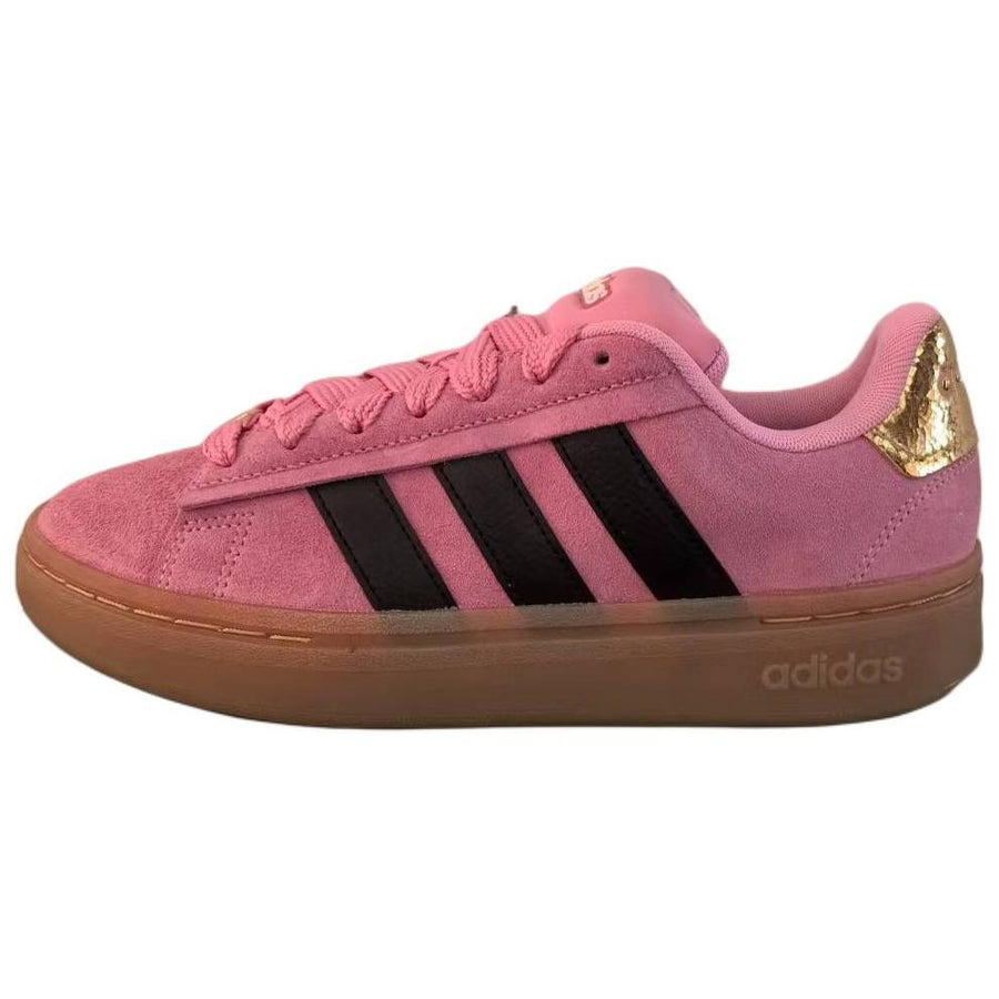 アディダス グランドコート adidas Women's Grand Court Alpha 00s "Bliss Pink/Core Black/Gold Metallic" JH8669