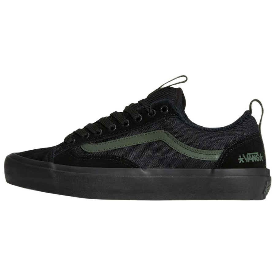 ヴァンズ オールドスクール Atiba Jefferson × Vans Skate Old Skool 36+ "Black/Dark Green" VN000D5RNLX