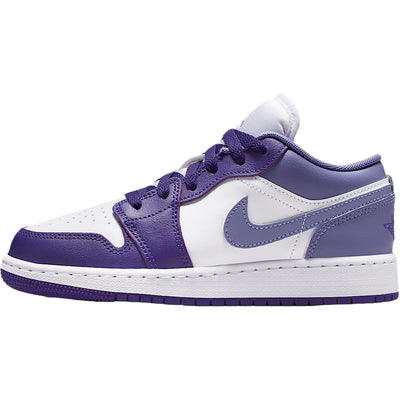 エアジョーダン1 Nike GS Air Jordan 1 Low "Court Purple/White/Dusty Amethyst" 553560-551