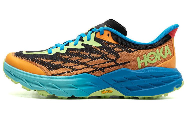ホカ Hoka Speedgoat 5 "Solar Flame/Diva Blue" 1123157-SDV