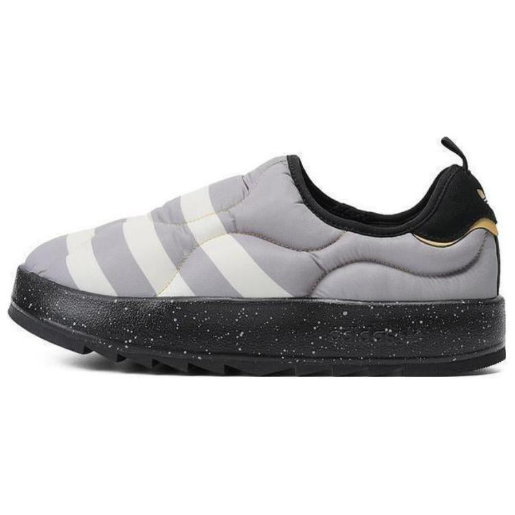 アディダス adidas Puffylette "Dark Grey Heather Solid Grey/Cream White/Core Black" IF4327