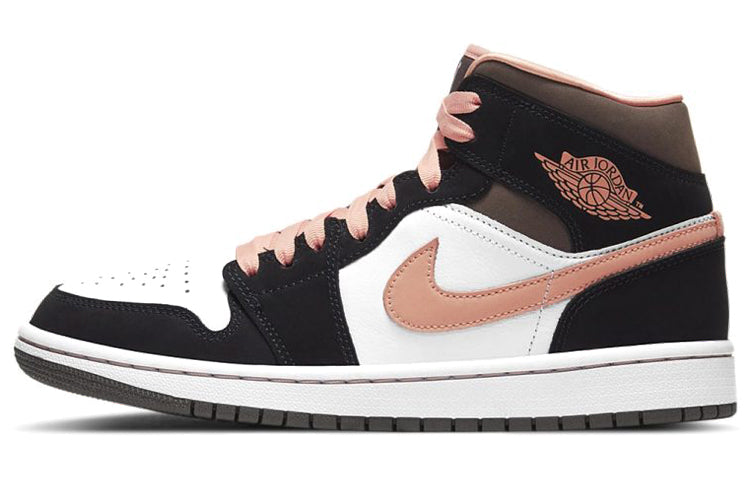 エアジョーダン1 Nike Women's Air Jordan 1 Mid "Peach Mocha" DH0210-100
