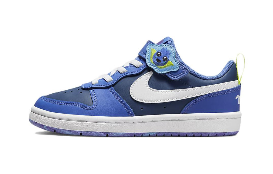 ナイキ Nike PS Court Borough Low 2 Lil Fruits "Mystic Navy/Medium Blue/University Blue/White" DM1472-400