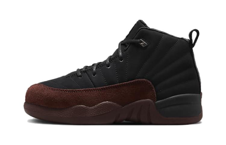 エアジョーダン12 A Ma Maniere × Nike PS Air Jordan 12 "Black and Burgundy Crush" FB2686-001