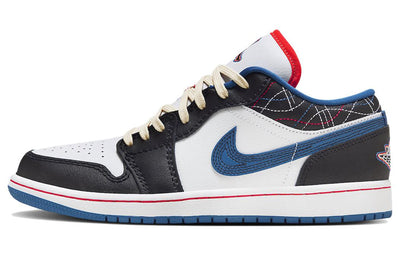 エアジョーダン1 Nike Air Jordan 1 Low SE "Black and Industrial Blue" FV3622-141