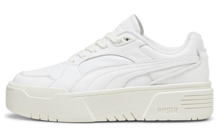プーマ Puma Women's CA. FLYZ Club 48 "Puma White/Warm White" 396098-01