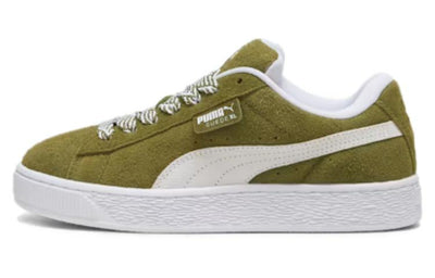 プーマ スウェード Puma Women's Suede XL Soft "Olive Green/Puma White" 396381-01
