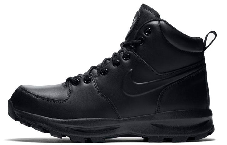 ナイキ Nike Manoa Leather "Triple Black" 454350-003