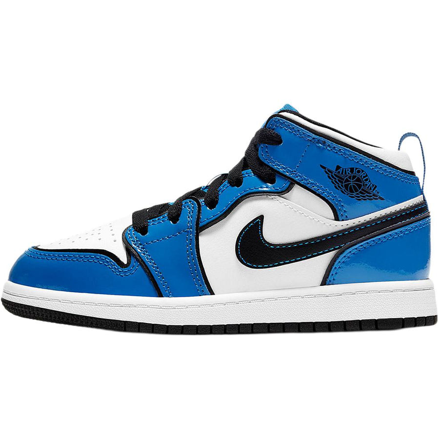 エアジョーダン1 Nike PS Air Jordan 1 Mid "Signal Blue" BQ6932-402