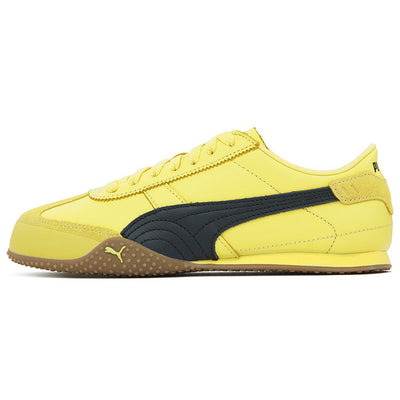プーマ Puma Bella UT Leather "Pale Lemon/Puma Black" 402186-05