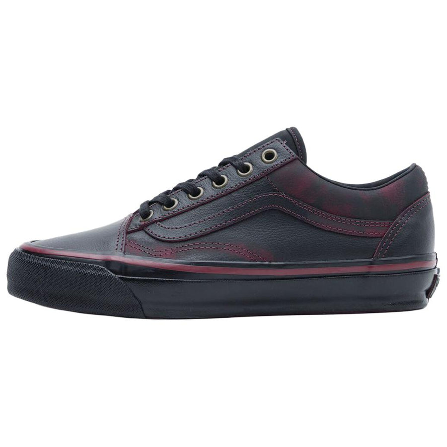 ヴァンズ オールドスクール Vans Premium Old Skool Leather "Dark Red/Black" Tania Cruz VN000EDAKRK