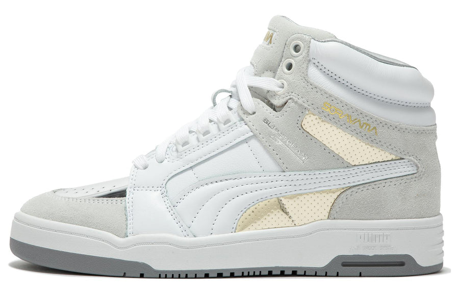 プーマ スリップストリーム Hajime Sorayama × Puma Slipstream Mid "Puma White/Puma Silver" 394616-01