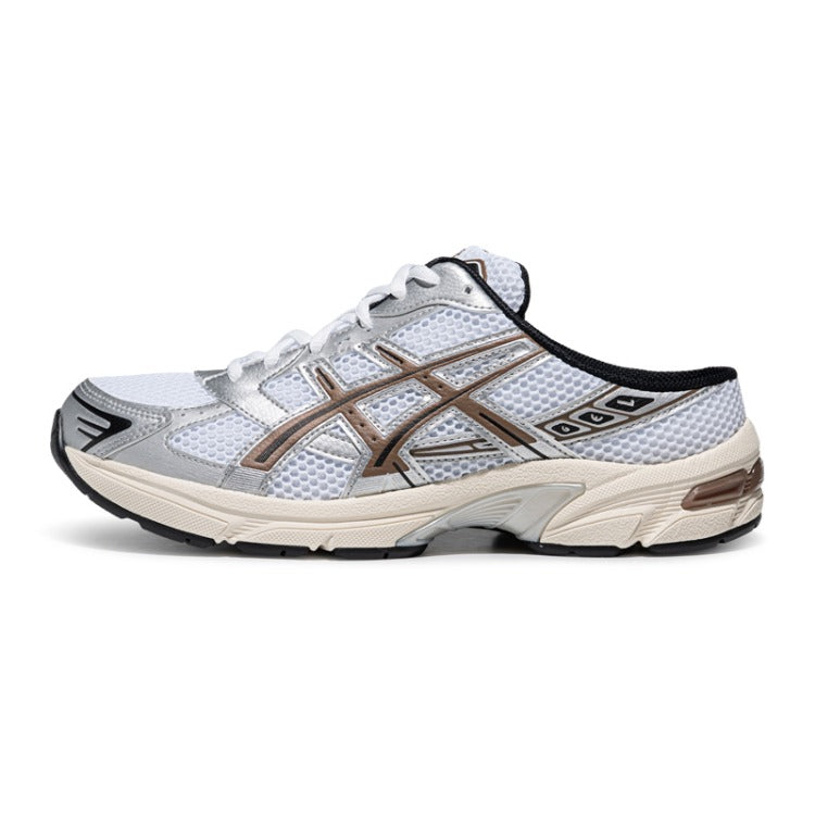 アシックス ゲル1130 Asics Gel-1130 Mule "Silver/Brown" 1203B048-101