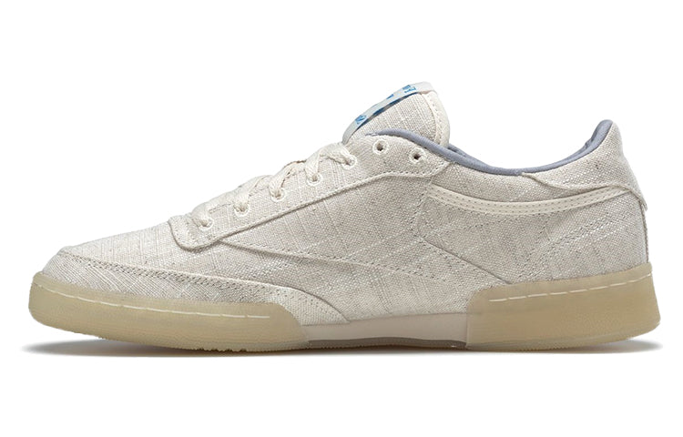 リーボック クラブシー STORY mfg. × Reebok Club C 85 "Non-Dyed/Washed Yellow" GZ8543