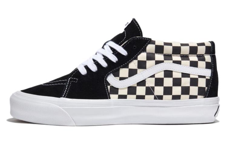 ヴァンズ Vans Sk8 Mid Reissue 83 "Checkerboard Black/Off White" VN000CQQ2BO
