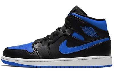 エアジョーダン1 NIKE AIR JORDAN 1 MID "BLACK/BLUE" 554724-068