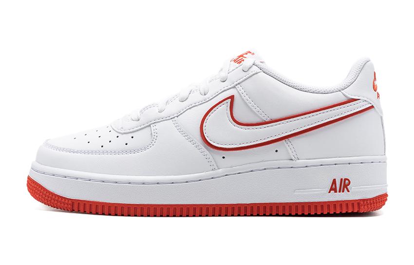 ナイキ エアフォース1 Nike GS Air Force 1 Low "White/Picante Red/White" DV7762-101