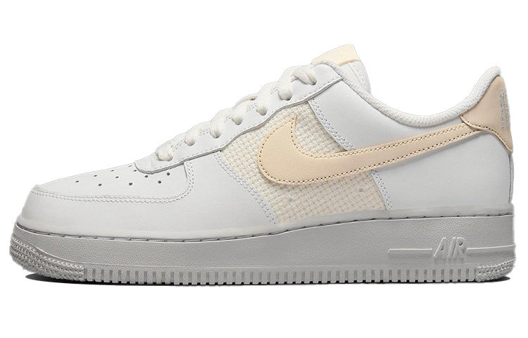 ナイキ エアフォース1 Nike Women's Air Force 1 Low Essential Cross Stitch "Summit White/Fossil" DJ9945-100