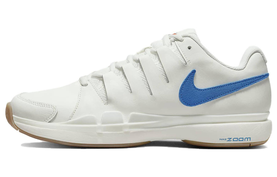 ナイキ Nike Court Air Zoom Vapor 9.5 Tour Leather "Sail/Gum Light Brown/University Blue" FJ1683-100
