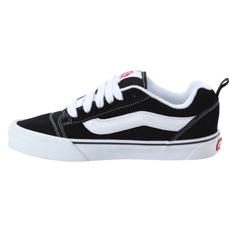 ヴァンズ ニュースクール Vans Knu Skool Suede "Black/White" VN0009QC6BT