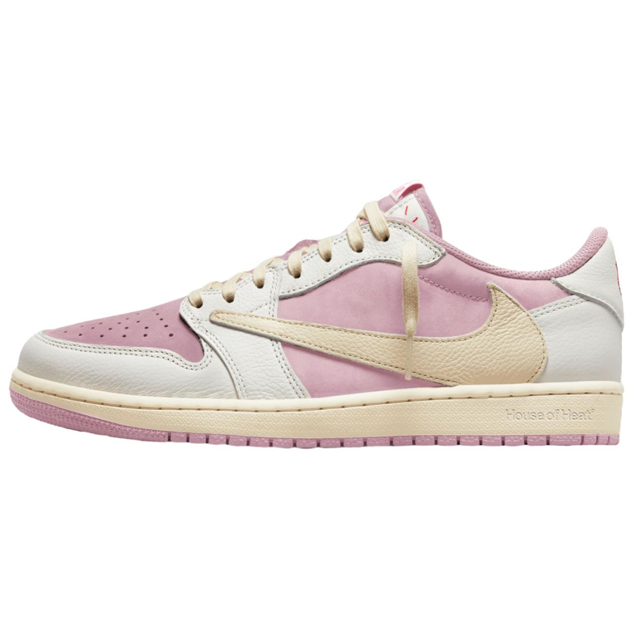 エアジョーダン1 Travis Scott × Nike Air Jordan 1 Low OG "Sail/Tropical Pink" IQ7604-101